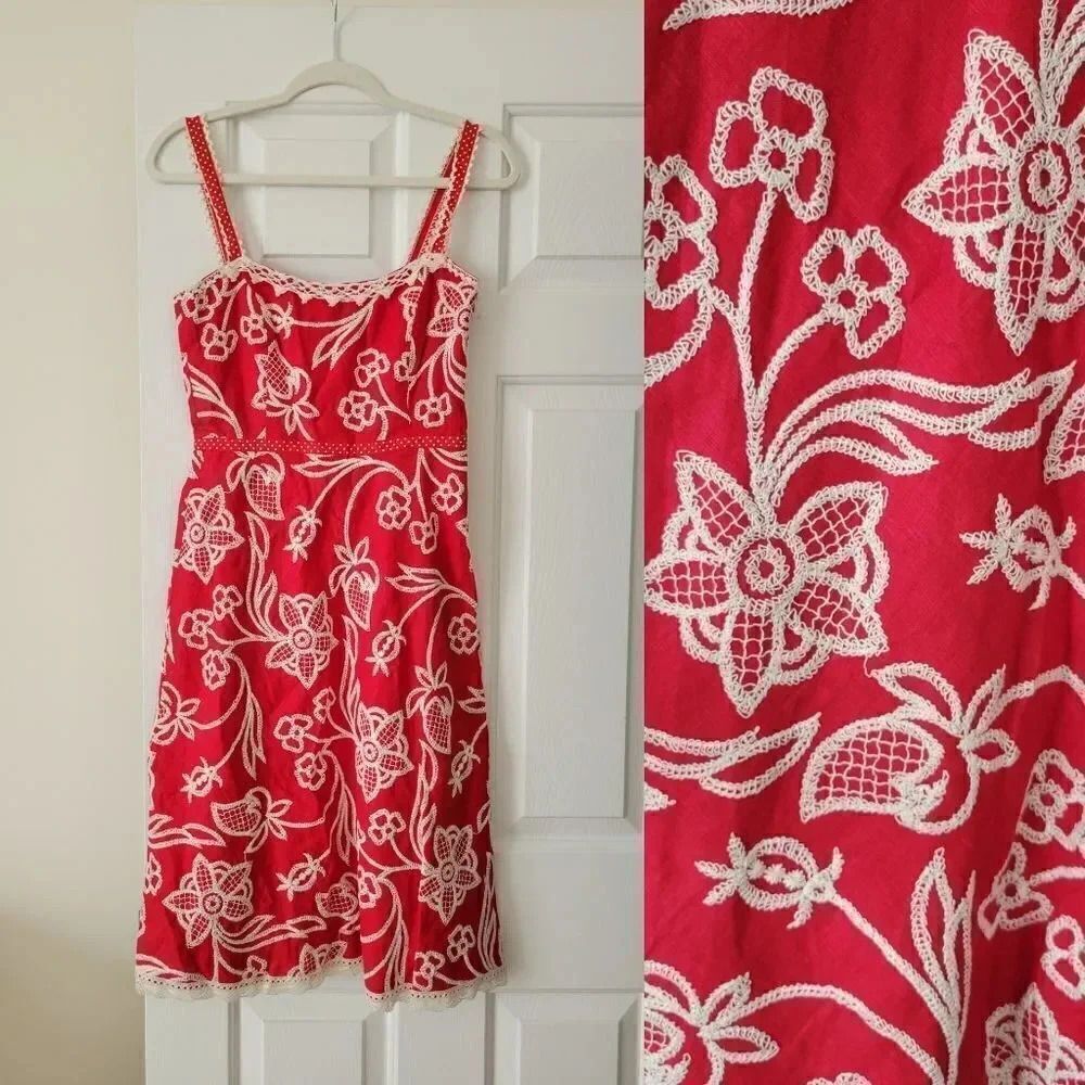 NWOT Cynthia steffe embroidered dress 2